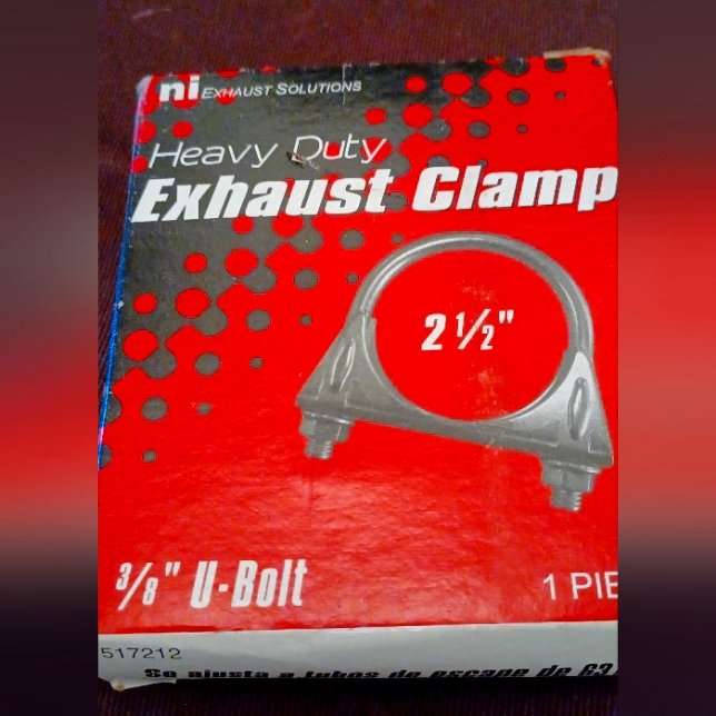 Ni Exhaust Solutions Heavy Duty Exhaust Clamp 2 12 Brand New